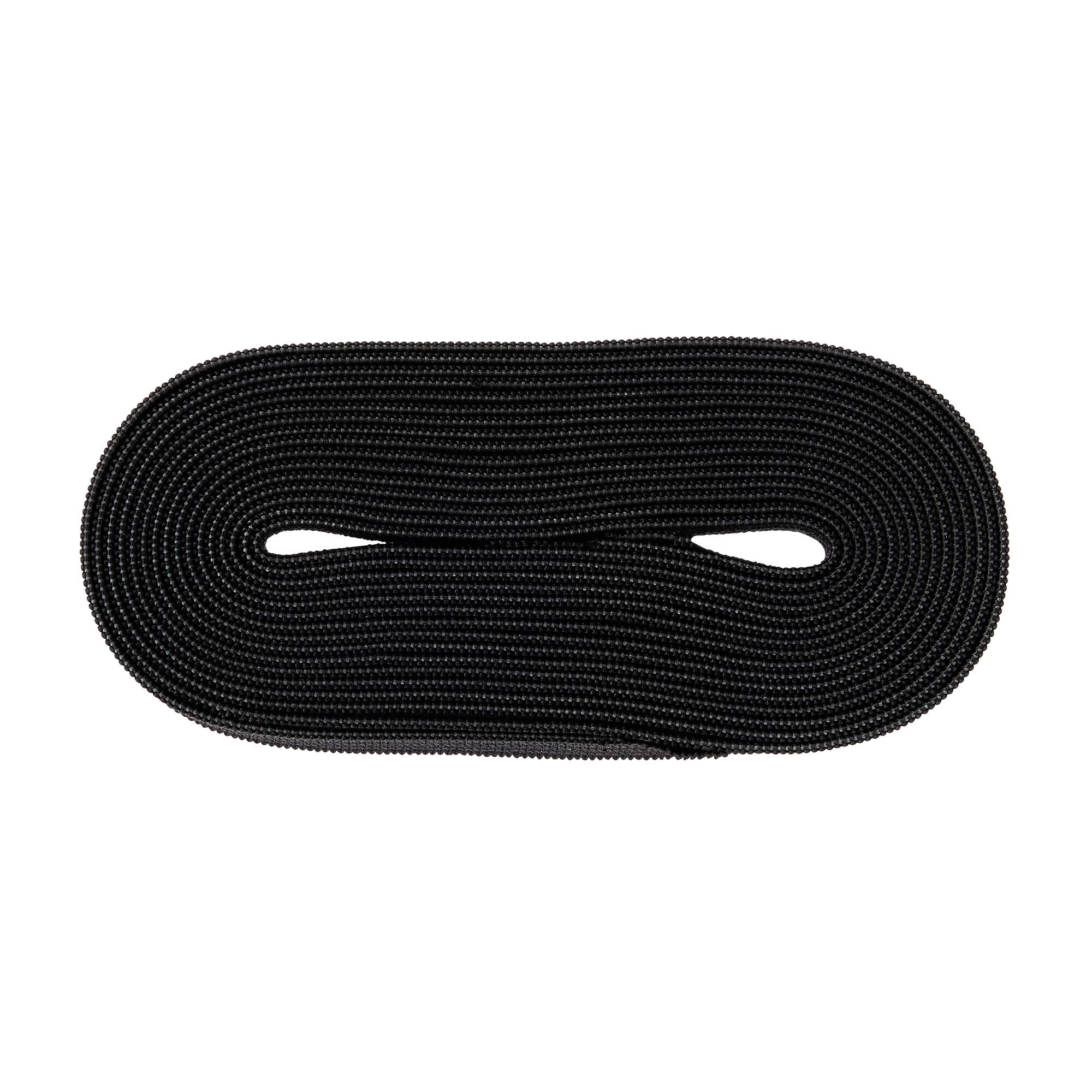 24 Pack: 1/4" Black Knit Elastic by Loops & Threads™